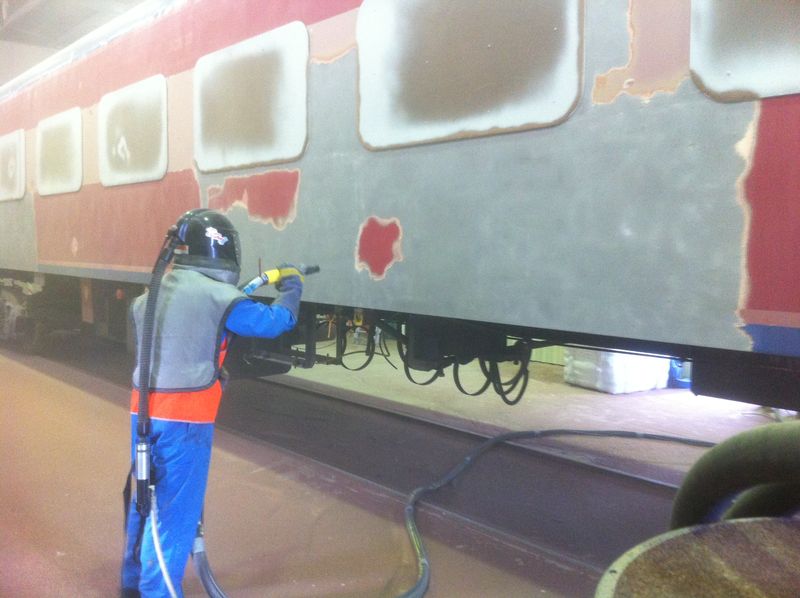 Sand Blasting Mobile Sandblasting